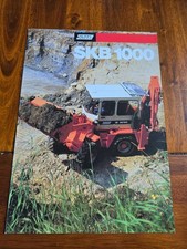 SHAEFF SKB 1000 Laderbagger Prospekt Brochure d