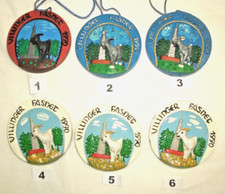 Villinger Fasnet 1990 - Meckergilde Villingen Fasnacht Abzeichen Anhänger Orden