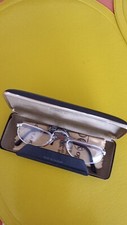 Vintage alte Brille mit Etui( Hartschale) und Brillentuch 60/70er Jahre