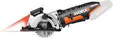 WORX WX523 Akku Handkreissäge 20V / Schneidet mühelos Holz, Metall, Fliesen und 