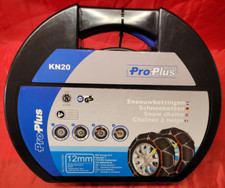 Schneeketten KN20  Kleinwagen 12 Zoll + 13 Zoll * Reifenbreite 135 bis  175  mm