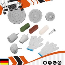 Felgen Polierset Felgen Werkzeug Akkuschrauber Für bohrmaschine Tool DE 11tlg