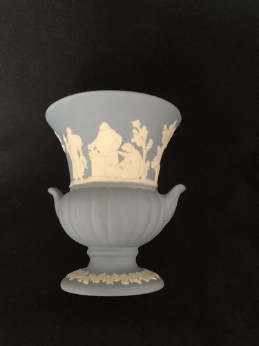 Wedgwood kleine vase - vase, blau