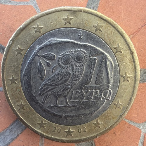 Euro münze griechenland - 1-euro,