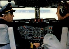 Ak Pilot und Copilot im Cockpit, Lufthansa, Europa Jet,... - 4762270