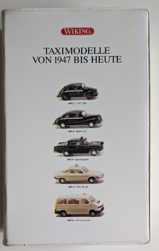 Wiking taximodelle von - wiking, 1947