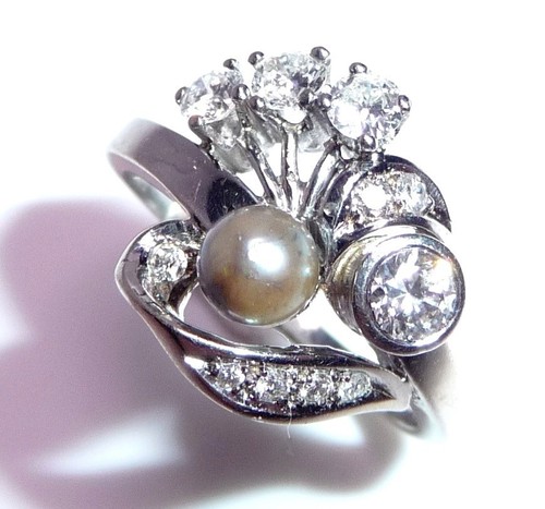 Ring 585 gold - ring,