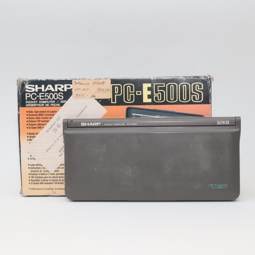 Sharp e500s taschencomputer - sharp, pc-e500s