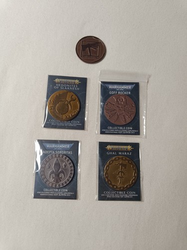 Warhammer coin set - warhammer,