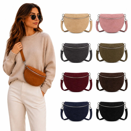 Damen wildleder crossbody - damen,