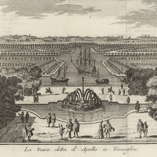 Versailles apollo brunnen - versailles,