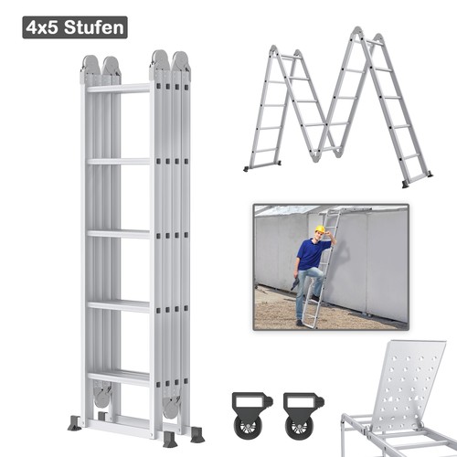 In1 gelenkleiter aluleiter - in1,