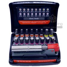 Würth Bitbox RW 17 Teile Set RW20 RW30 RW40 Satz mit Bithalter B-Ware