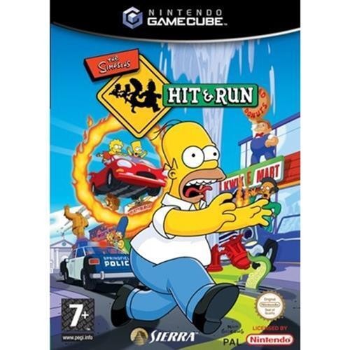Simpsons hit and run - simpsons,