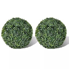 2x Buxus künstlich Buchsbaum