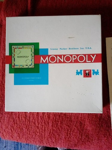 Retro brettspiel monopoly - retro,