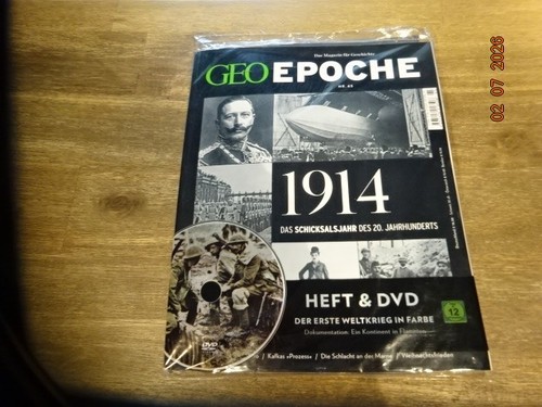 Neu folie mit dvd geo - folie,