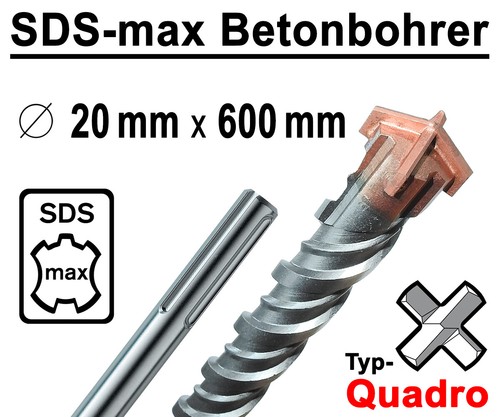 Sds max quadro bohrer mm - quadro,