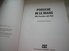 Porsche in Le Mans Dominique