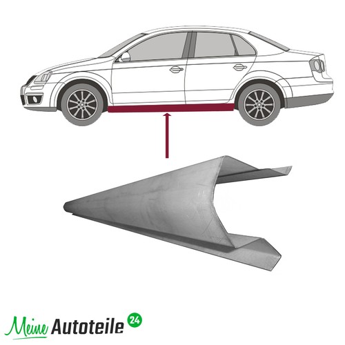 Schweller reparaturblech für - ,