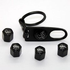 4 Valve Caps + Keychain - Lady