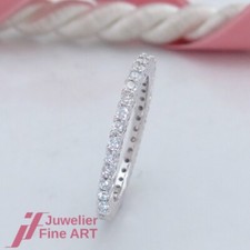 Brillant Memoire-Ring mit 35 Brillanten ges. 0,75ct - 18K/750 Weißgold-NEU!