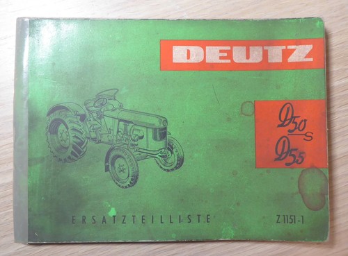 Deutz schlepper d50s d55 - schlepper, +