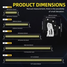 10–52 Zoll LED Light Bar