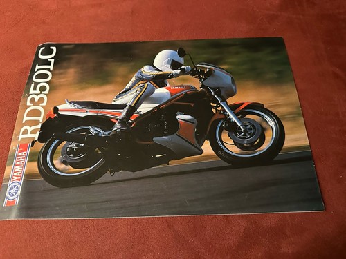 Orig yamaha prospekt - yamaha, rd350lc