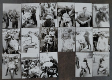 17 Fotos Mike Jordan, Motorsport Motorrad Rennsport, Beschreibung s. Rückseite.