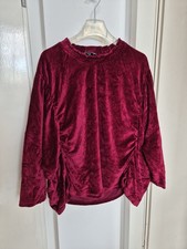 Nook Samtpulli Oversized - passt bis Gr. 50 Weihnachten!