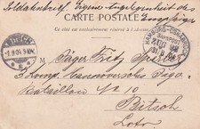 Bahnpost HAMBURG - OSNABRÜCK