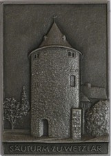 Buderus Kunstguss Plakette