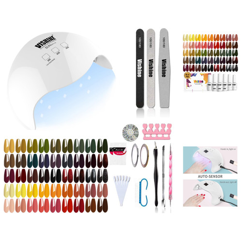 Led maniküre set farben - maniküre, 45