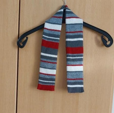 Kinderschal mehrfarbig gestreift ca.80 cm lang und 8cm breit