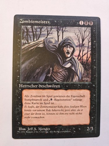 Mtg zombiemeister deutsch - *,