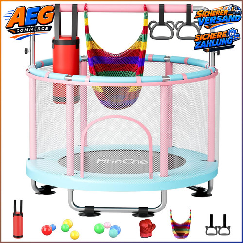 Kindertrampolin 140cm indoor - kindertrampolin,