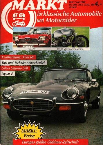 Zeitschrift oldtimer markt - zeitschrift,