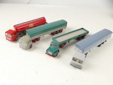 4 Wiking LKW Sattelschlepper