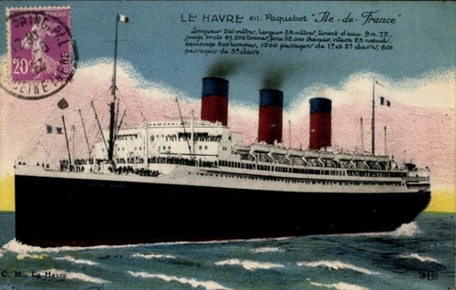 Havre paquebot ile de - le,
