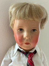 KÄTHE KRUSE "Friedebald",  seltene Grösse 45 cm, Stoffkopf, komplett original