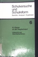 10. Klasse an der Hauptschule