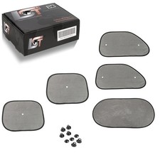 Sonnenschutz 5 teilig Sonnenblende durchsicthig vorne hinten Heck für Volvo