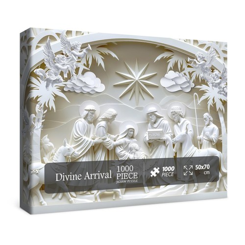 Krippe skulptur puzzles - 3d,