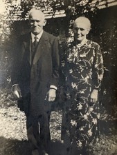 Vintage Foto älteres Paar –