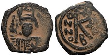 Byzanz 1/2 Follis Maurice