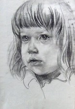 Portraitzeichnung nach