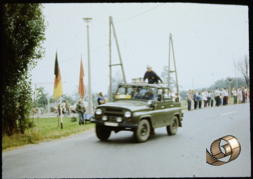 Ddr dia straßenszene - ddr, der