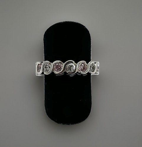 925 silberring fianit - 925/-,