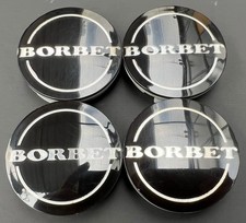🟢 4x Borbet Felgendeckel /